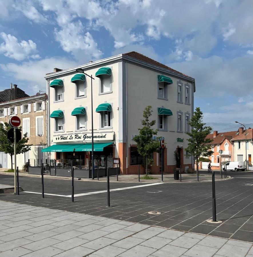 Hotel Le Roi Gourmand Pamiers Exterior foto
